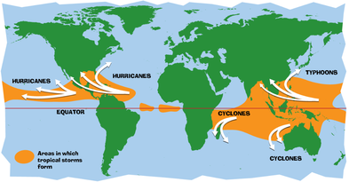 Tropical Cyclone Origins