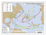 2018 Hurricane Season Tracking Map
